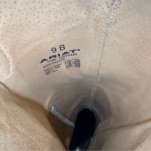 Ariat Casanova Star X Western White Leather Boots - Picture 12 of 13